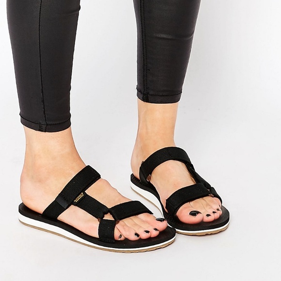 teva women's universal slide leather sandal